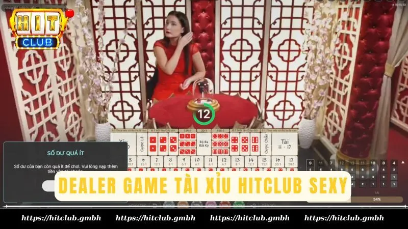 Vừa chơi Tài Xỉu Hitclub vừa giao lưu với các dealer xinh tại Hit club